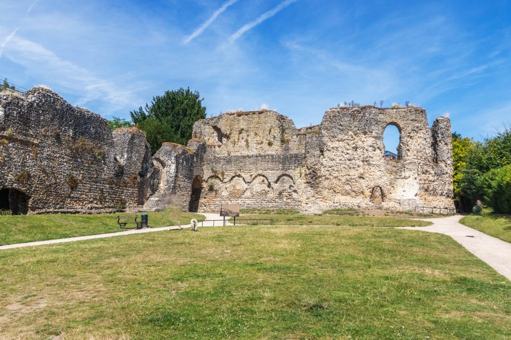 Historic Reading Abbey Ruins in Reading town centre